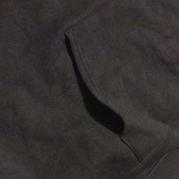 Hanes Eco Smart Men's Black Hoodie - Picture 4 of 6